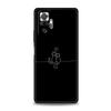 Чехол для телефона 'Кошачья линия' Черные кошки для Xiaomi Redmi Note 14 13 12 10 11 Pro Plus 14C 13C 12C 10C 9C 5G Мягкий ТПУ Чехол