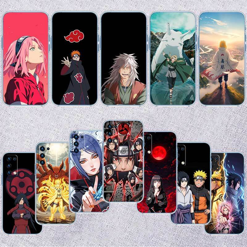 Art Anime Naruto Phone Case for Motorola G14 G15 G24 G30 G31 G32 G34 G41 G42 G51 G52 G50 G60S G60 G62 G72 G71 G73 G84 G85 G200 E32