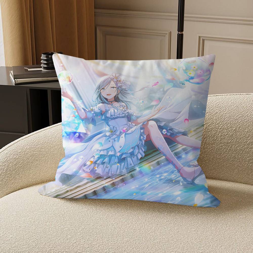 Hinomori Shizuku Pillowcase toon Gift Cushion Cover Bedroom Home Sofa Chair Seat Decor pillow case