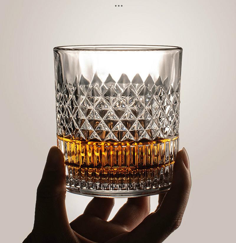 Стакан для виски, стаканы Old Fashioned Rocks, стеклянная посуда для коктейля, виски, бурбона, джина, вольдки, бренди