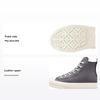 Chuck Taylor All Star Удобные Универсальные Высокие Детские Кеды для Скейтбординга Детские Кроссовки Серые A09259C