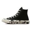 Converse Женские кроссовки Chuck 70 High Hybrid с цветочным принтом черно-белые 571387C