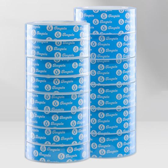 Yousheng 4 Rolls Clear Tape Refills Transparent Easy Tear by Hands High Transparency Adhesive Tape School Home Supplies