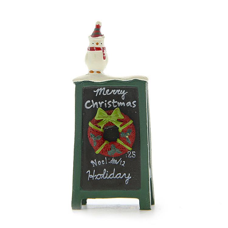 Resin Craft Snowman Christmas Garden Decor For Holiday Gift Giving