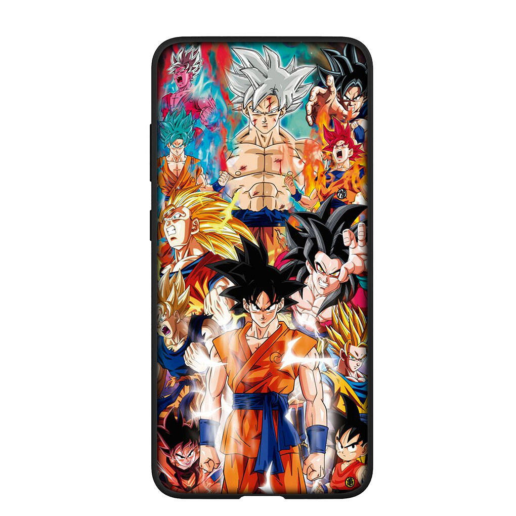 Case for Samsung Galaxy S25 S23 S24 Ultra FE Plus S9 A05 A06 A15 A16 A36 A37 A35 A54 A55 A56 A57 A25 A26 A53 Cartoon Dragon Ball Goku DragonBall Cover