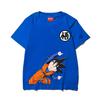 Детская и взрослая футболка с коротким рукавом Dragon Ball Goku, Японское аниме Fusion, Модный топ с принтом для детей