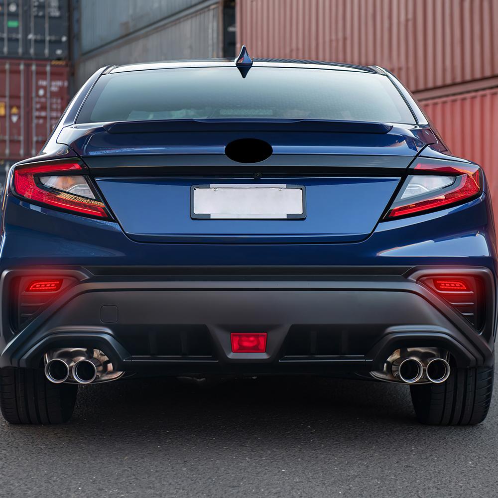 KUNGKIC Фонари заднего бампера для Subaru Impreza08-23/ XV Crosstrek13-17/ Ascent 19-23/ WRX 21-23 WRX 08-14 Ходовой огонь/ Стоп-сигнал