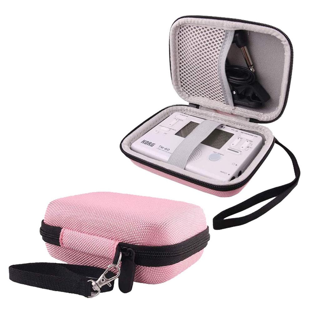 Storage Case for YAMAHA Compatible Storage Case WERJIA TDM-700G/KORG TM-60/TM-50 Tuner/metronome - (pink)