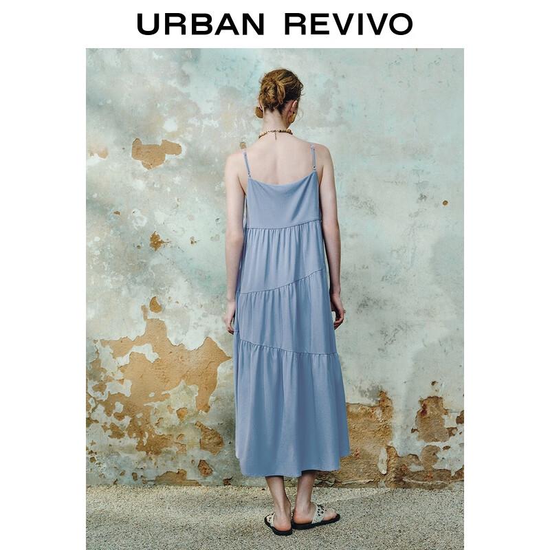 Женское повседневное платье макси на бретельках-спагетти в стиле пэчворк