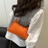 Осень и зима прилив подмышечная сумка-багет женская сумка новая мода простой дизайн портативная сумка через плечо женская