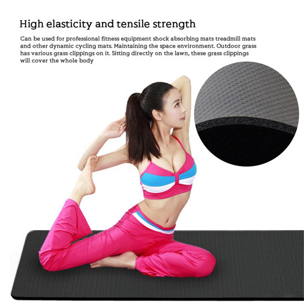 Коврик для йоги Коврик для беговой дорожки Защита пола Товары для дома Аксессуары для тренажерного зала Беговая машина Складная конструкция Бытовой Звукоизоляционный
