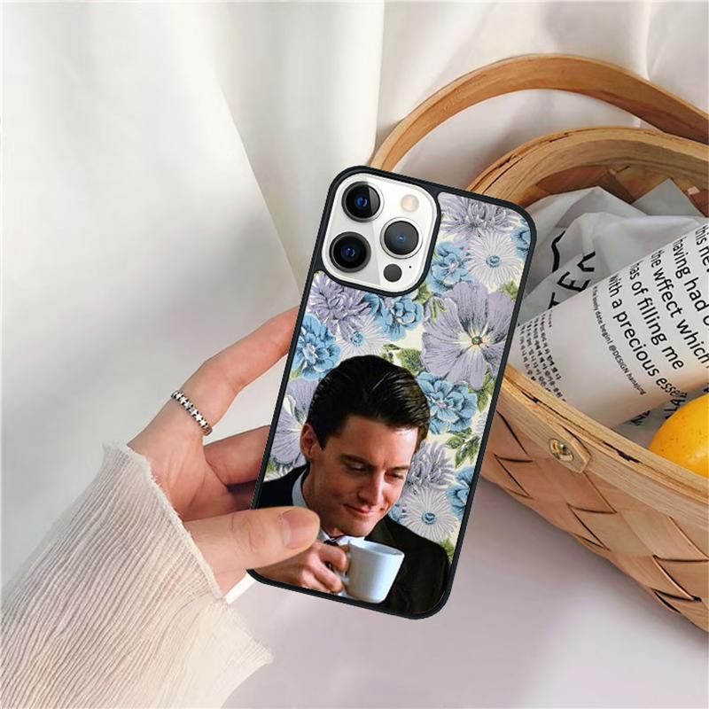 Чехол для телефона с изображением сериала Твин Пикс для iPhone 17 Air 16 15 14 11 12 13 Pro MAX Plus coque Чехол-оболочка