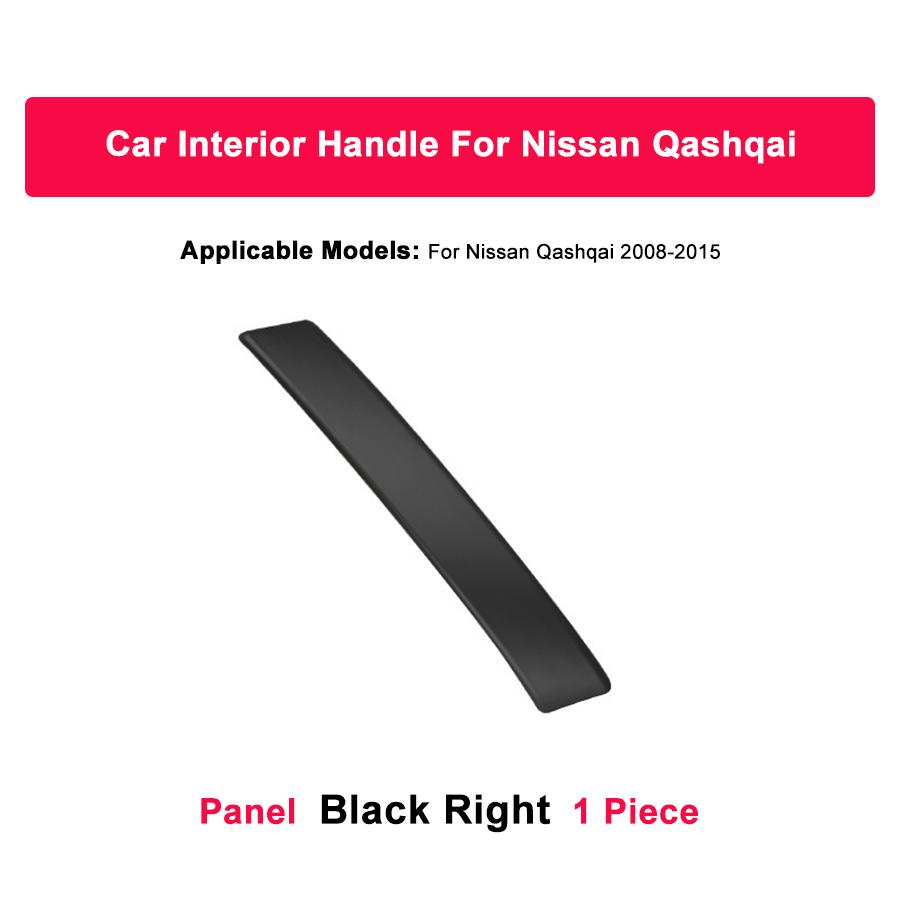 Car Door Handles Cover Silver Handle Shell Replacement Interior Parts 80945-JE50A 80944-JE50A for Nissan Qashqai J10