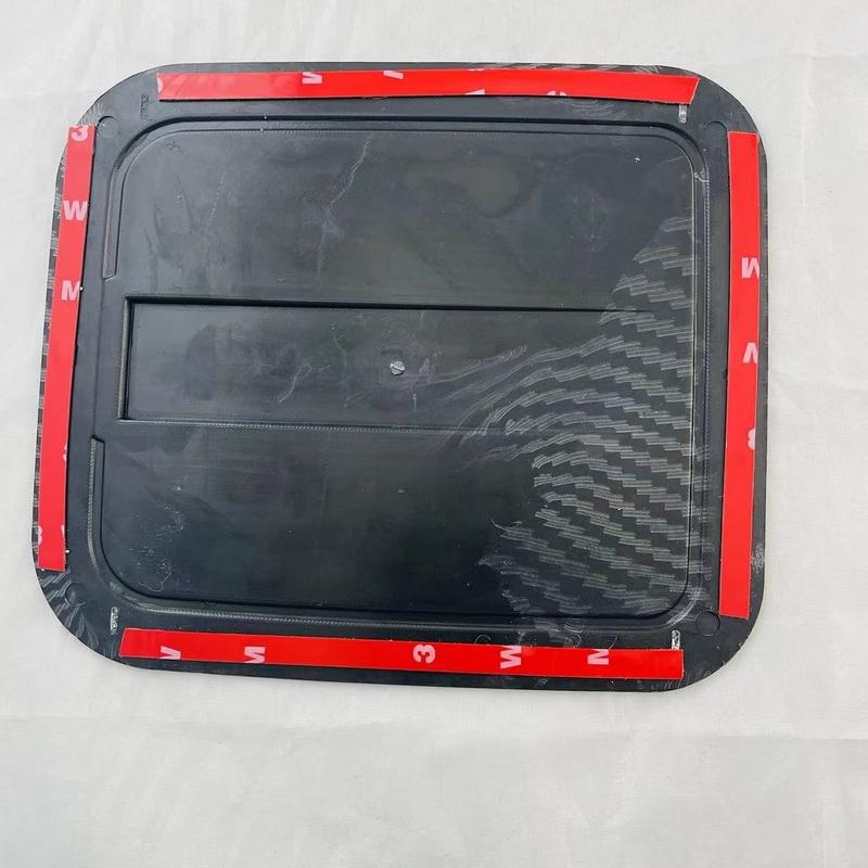 Для Toyota Prius Prius20 xw20 2004 2005 2006 2007 2008 2009 Автомобиль ABS Черный Карбон Аксессуары Хромированная Накладка на Крышку Бака Стиль Наклейки