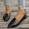 2025 Новые весенние и осенние туфли на плоской подошве, женские туфли с мягкой подошвой на весну