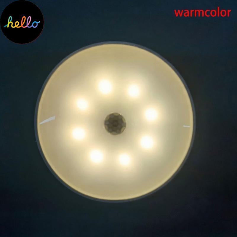Durable Led Motion Sensor Night Light Wireless Energy-Saving Body Induction Lamp