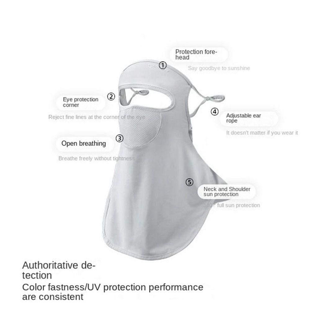 Comfortable Face Bandana Washable Neckline Mask New Ear Headband Scarf  Women Men
