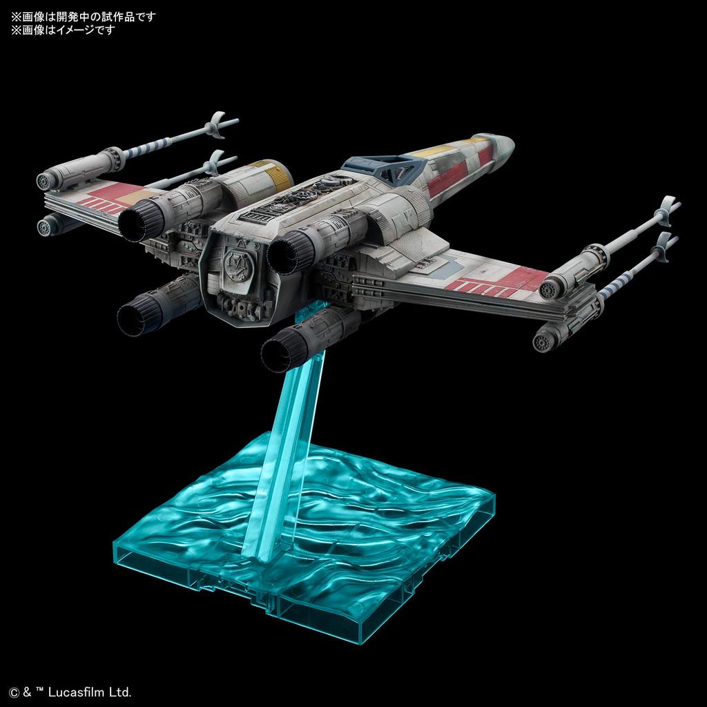 Star The Rise of Skywalker Starfighter RED5 Scale Plastic Model Wars X-Wing 1/72 Color-coded