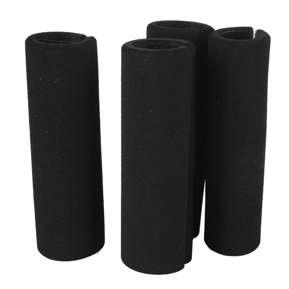 4Pcs Hook and loop design Foam Handle Grip Sponge Handle Sleeve Fitness equipment use