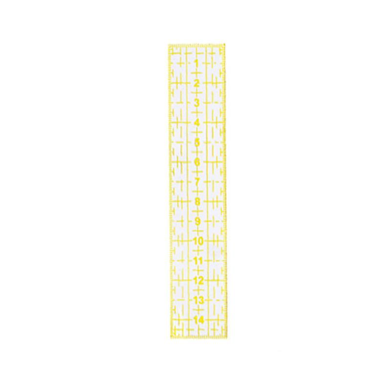 Quilting Template Acrylic Quilting Ruler for Cutting Fabric Paper DIY Hand Stitching Cutting Cushion Ruler Sewing and Crafts