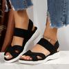 Summer New  Wedge Women's Sandals Platform Outdoor Beach Shoes for Women Elastic Band Design Women Sandals Size 35-43