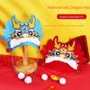Chinese Style Chinese New Year Hat Hand Craft Cartoon Dragon Hat Material Pack  Ceremony
