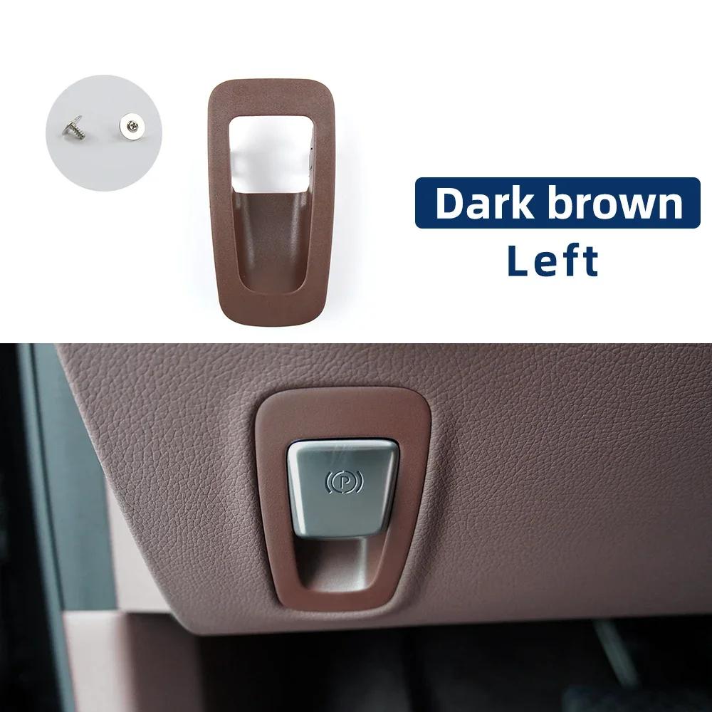 LHD RHD Car Accessories Handbrake Button Cover Trim Handbrake Switch Panel For Mercedes Benz C E Class W205 W213 2016-