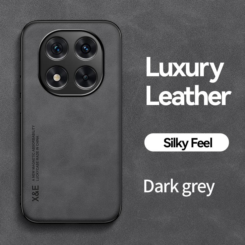 KEYSION Роскошный ретро чехол из ПУ кожи для Redmi Note 14 4G 14 Pro 5G Силикон+ПК Ударопрочный чехол для телефона для Redmi Note 14 Pro+ 5G