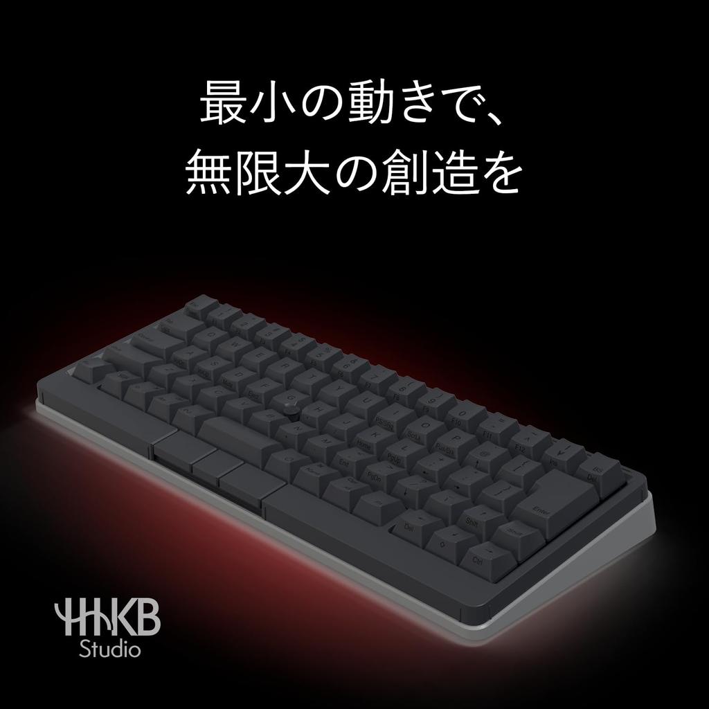 Клавиатура PFU HHKB Studio Японская раскладка с механическими переключателями/Sumi (Указательная клавиатура)