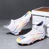 2024 Men's Soccer Shoes Large Size Ultralight Football Boots Boys Sneakers Non-Slip AG/TF Soccer Cleats Ankle Boots Unisex