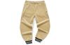 Men's Pants FILA Casual Pants Men's Pebble Khaki Thickened Cuffed Pants
