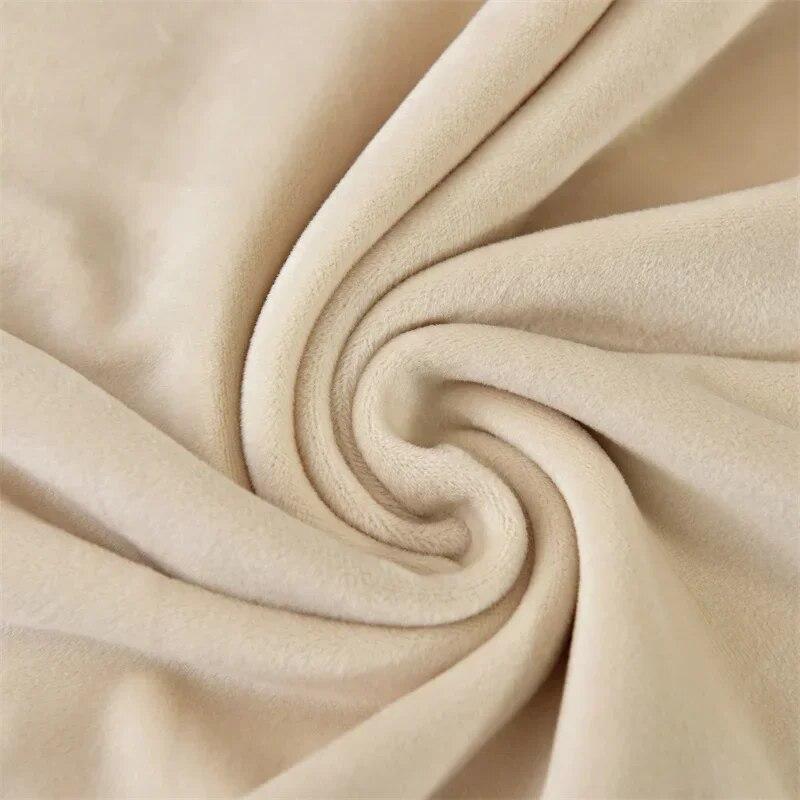 Бархатные тканевые чехлы на кресла для столовой, спандекс, чехол для стула с высокой спинкой, эластичная защита для сиденья для домашнего офиса, компьютера, отеля