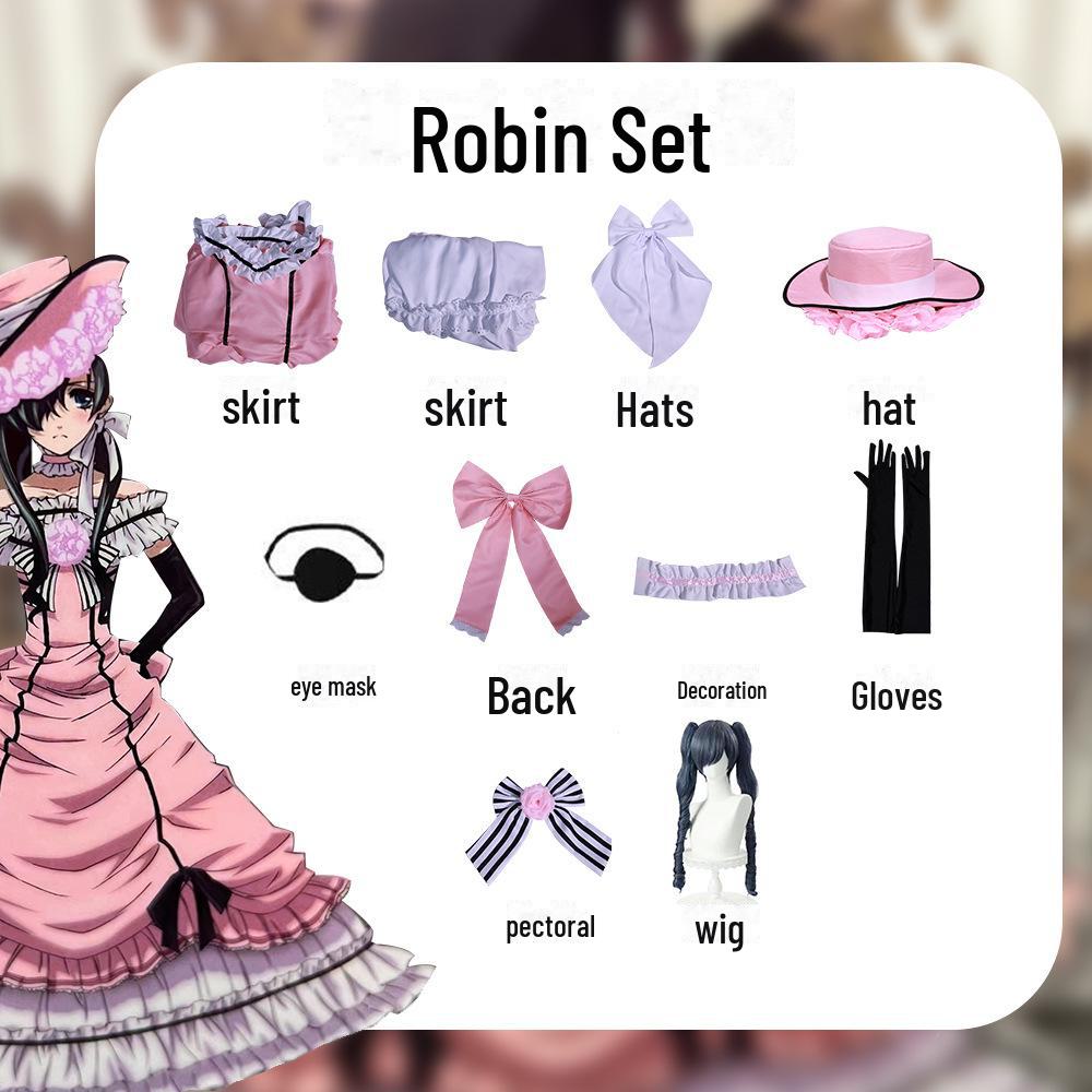 Fog City Black Butler Charles & Sebastian Women's Cosplay Costume