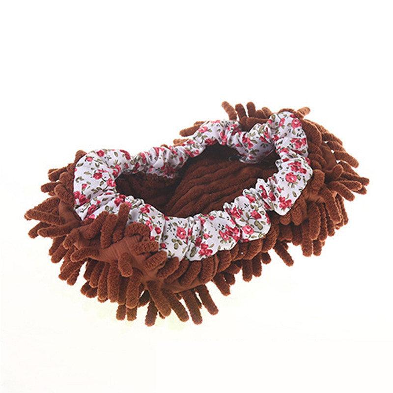 Dust Mop Slipper Lazy Dusting Cleaning Foot Sock Shoe Polishing Cover Cleaner Household Cleaning