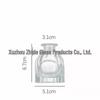 Small French Retro Glass Hydroponic Vase for Home Decor