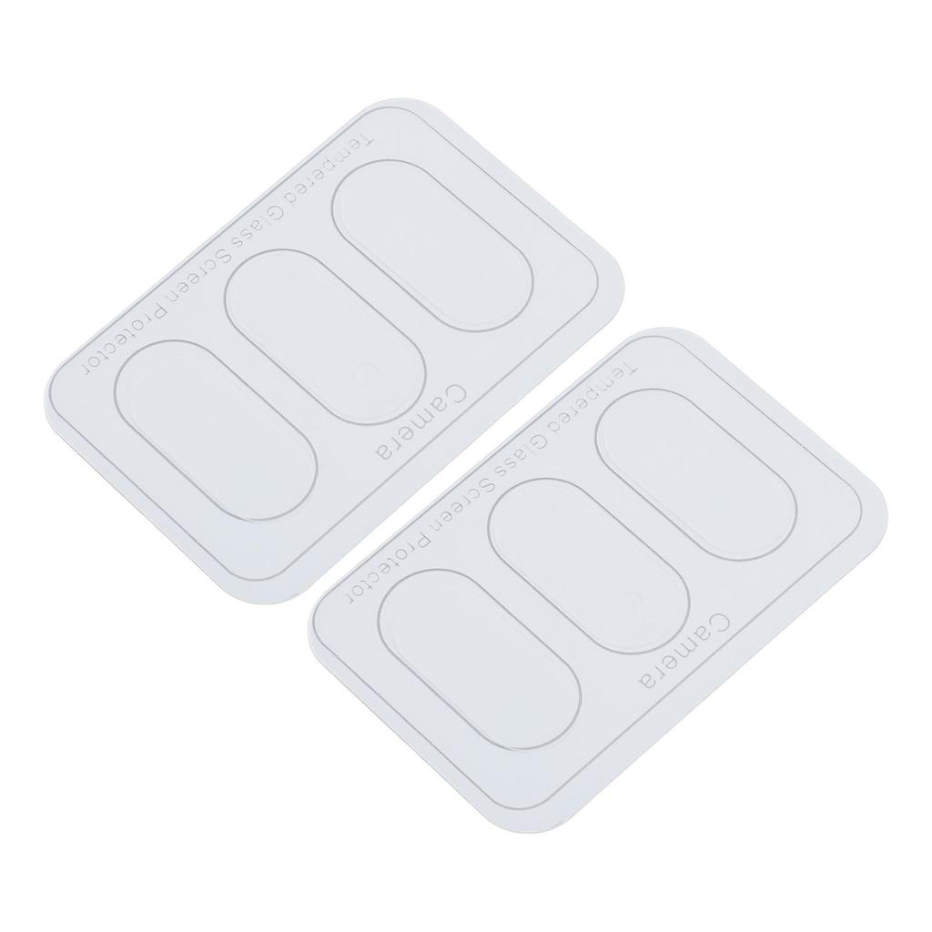 2 комплекта защитной пленки для объектива камеры из закаленного стекла, защита от отпечатков пальцев, защита от царапин, протектор для объектива камеры для Meta Quest 3