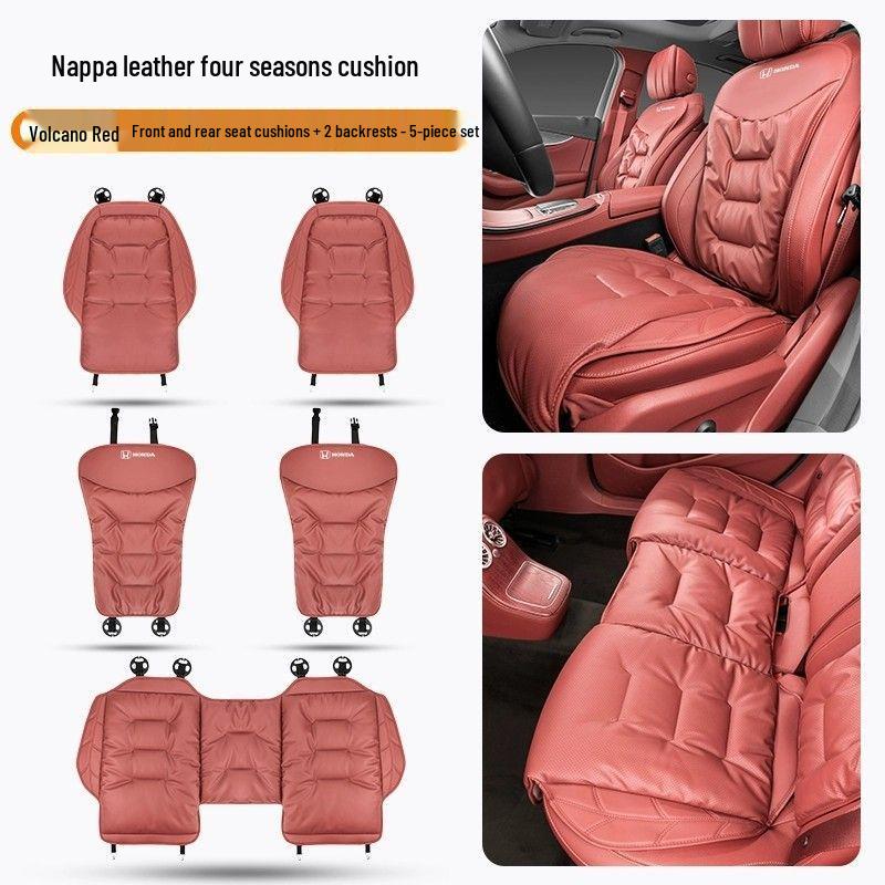 Car Seat Cushion with Lumbar Support for Honda Accord, Civic, Inspire, CRV (All Seasons)