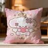 Hot NNonoe Cushion Cover Soft Washable Pillow Case Multi-Scene for Couch Bed Travel Office Use