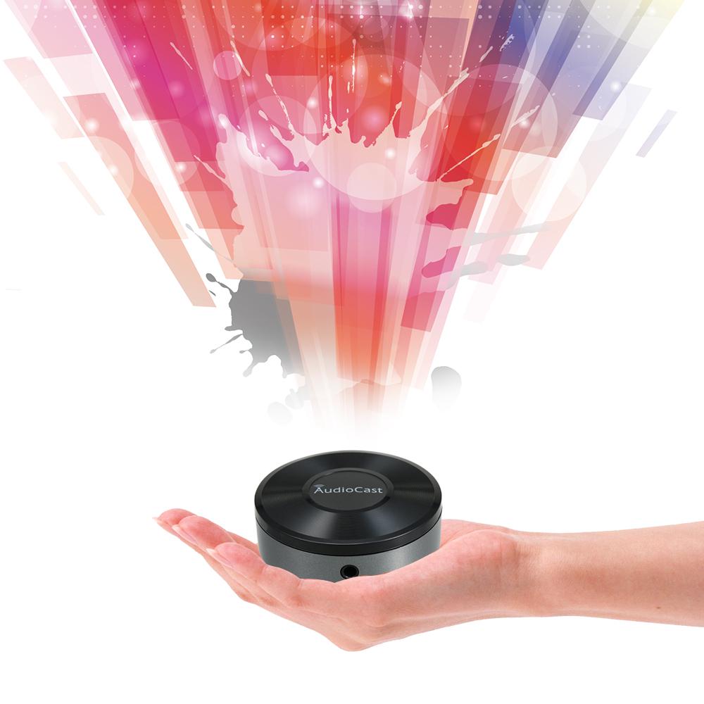 Беспроводной аудиоресивер Wi-Fi Музыкальный адаптер Потоки Многокомнатная аудиосистема Беспроводное аудио и музыка