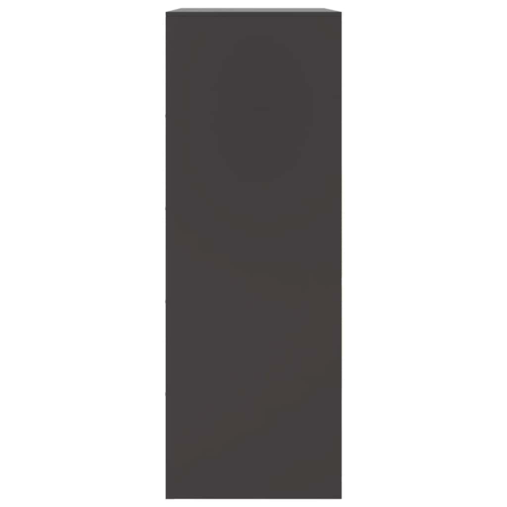 Sideboard Black 67 x 39 x 107 cm Steel