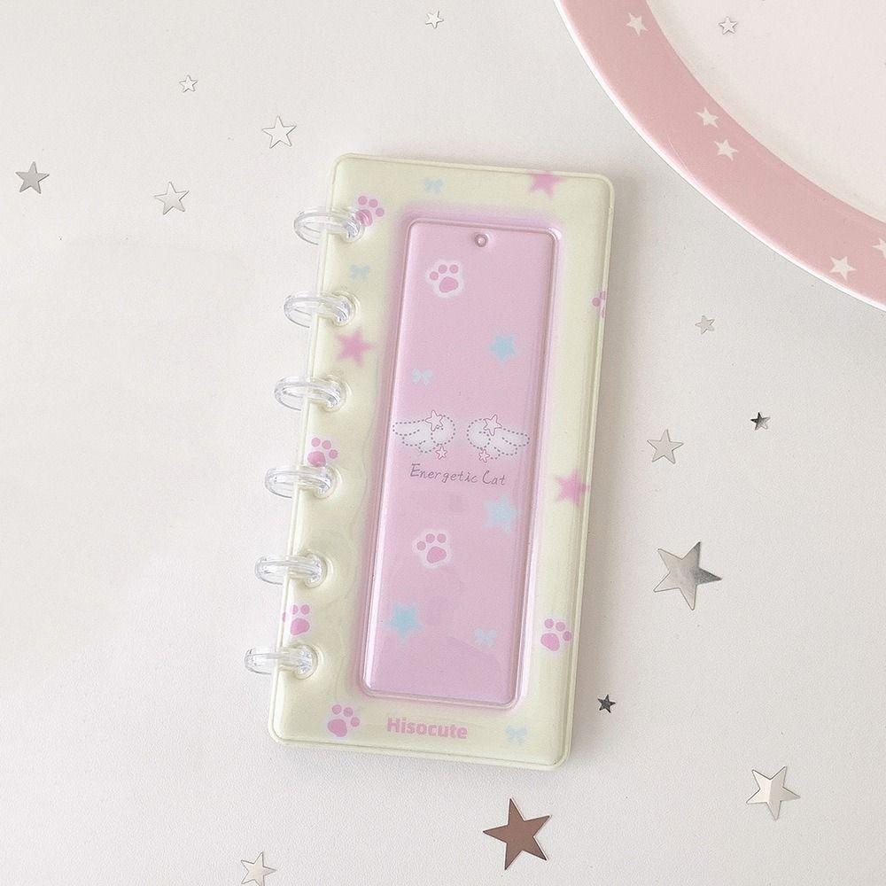 INS mini Photo Card Binder 4-Grid Small Card Storage Book Photo Card Holder Trading Card Holder