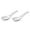 Renge Set, Ramage, 13cm, Blue, Floral Print, Cute and Stylish Pair of Ceramic Renge Spoons, Gift Boxed, 52468-23402