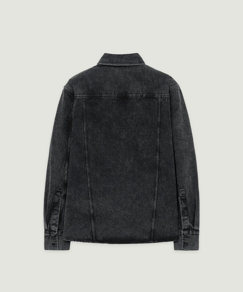 LMOOD Armor Denim Shirt Pepper Black