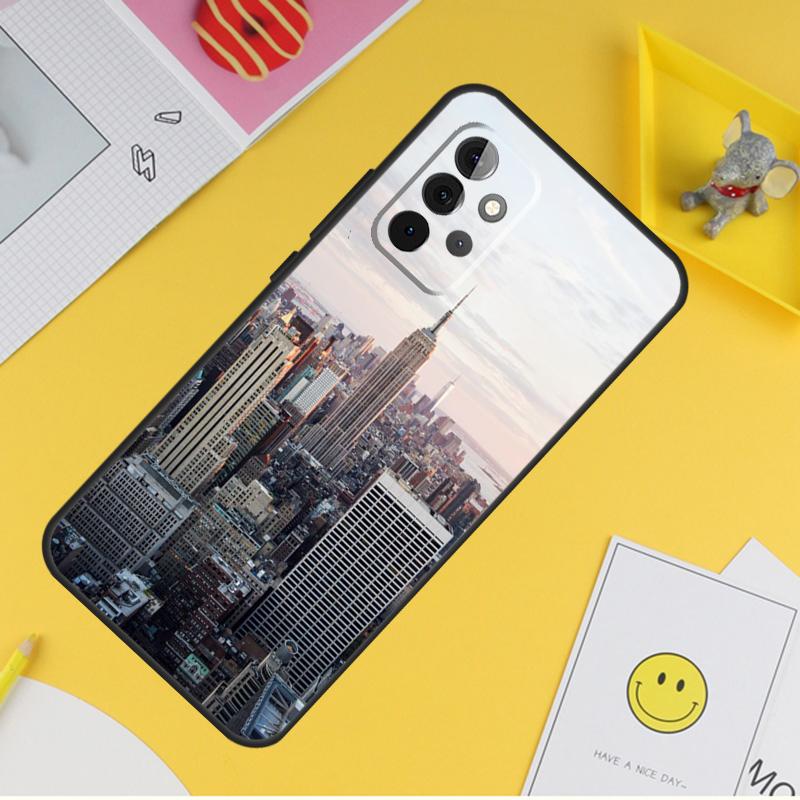 Чехол для телефона New York City для Samsung Galaxy A53 A33 A13 A12 A32 A52 A14 A34 A54 A15 A25 A35 A55 A71 A51