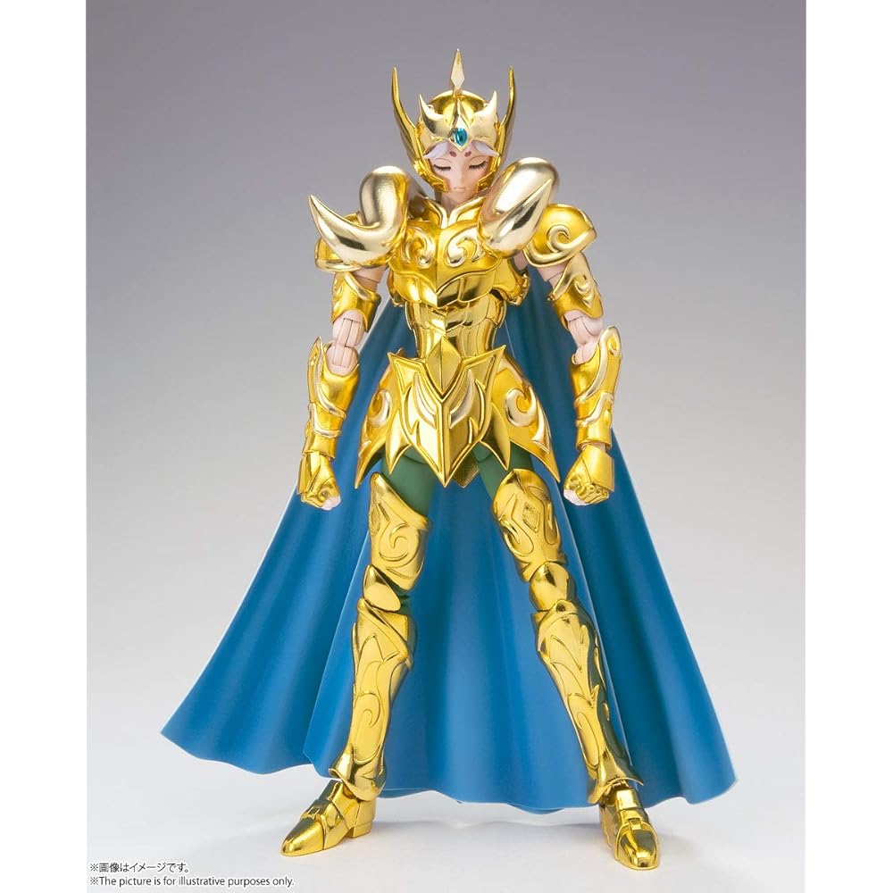TAMASHII NATIONS Saint Cloth Myth EX Aries Mu Revival Version 180mm Painted Action Figure ABS PVC Diecast