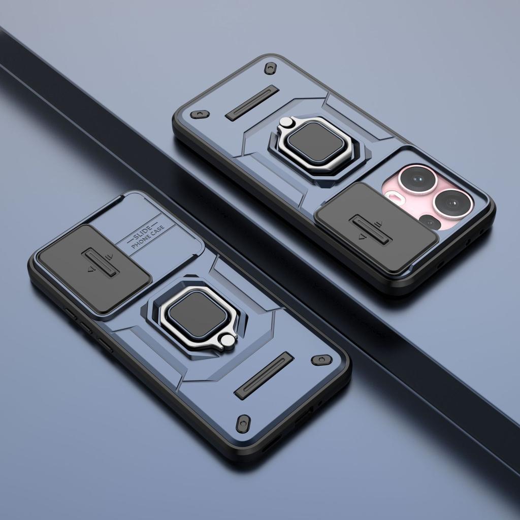 Oppo Reno 11F Phone Case,Military-Grade Magnetic Kickstand Phone Case Cover for Oppo Reno 11F