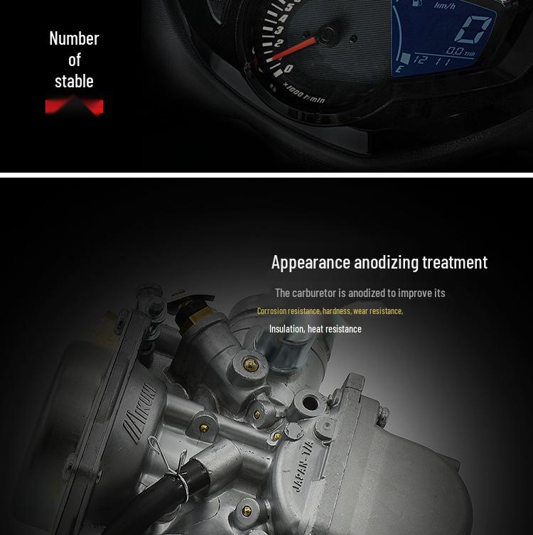 Карбюраторная сборка Prince GN125 и детали топливного инжектора для мотоцикла Suzuki King GS/HJ Leopard