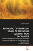 Книга Authentic Optimisation Study of the Novel Compact Heat Exchanger