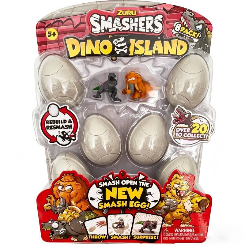 Набор игрушек-яиц Rainbocorns Dino Island для детей с пластиковой конструкцией