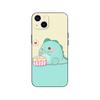 Black Tpu Case For OPPO Realme C11 Case For Realme C 11 2021 2020 Back Cover Bumper Dinosaur Cute Cartoon